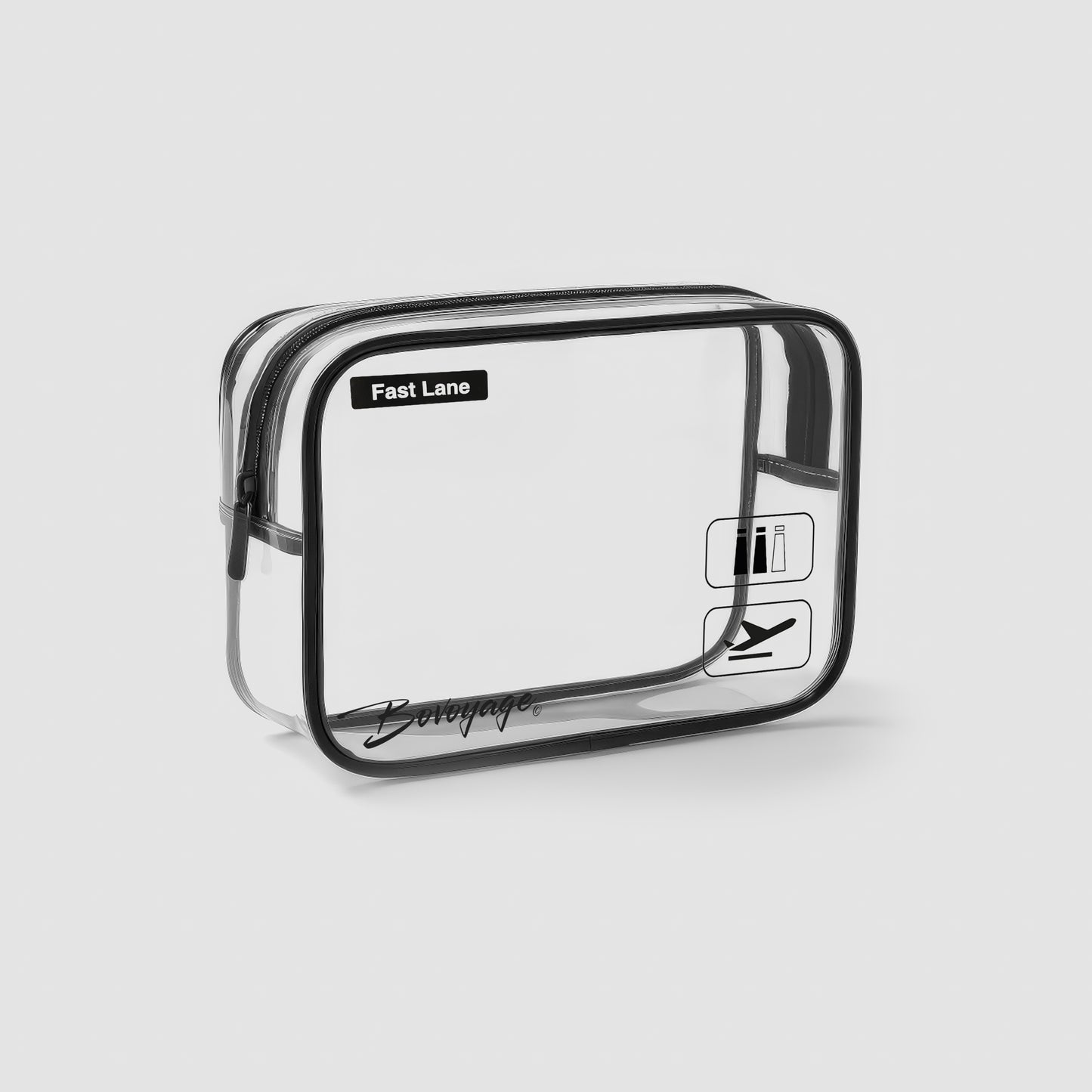 Bovoyage Kulturtasche transparent